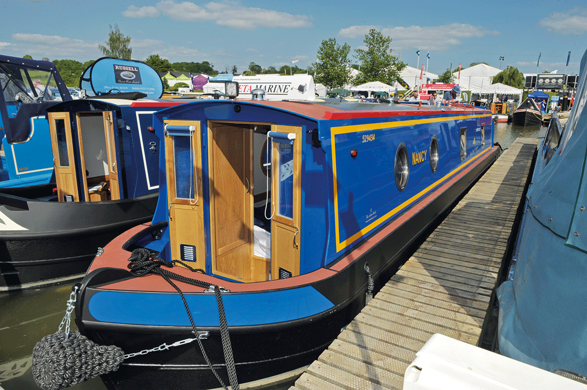 Crick Show The Boats Canal Boat