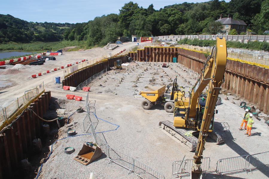 Toddbrook Repairs Take Shape