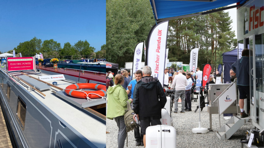 Fischer Panda UK Introduce Latest Portable Power Solutions to the Marine Inland Market at the Crick Boat Show