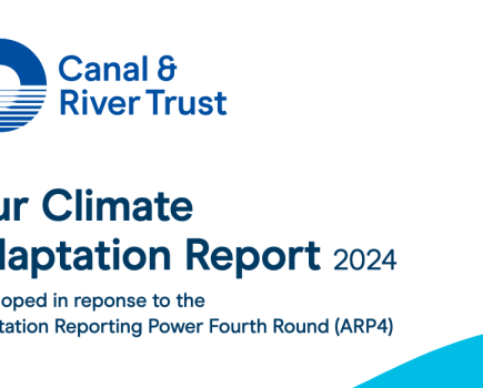 Canals to form part of UK Government’s response to climate change