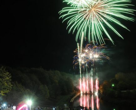 3,000 gather to watch musical Firework Spectacular at Anderton Boat Lift