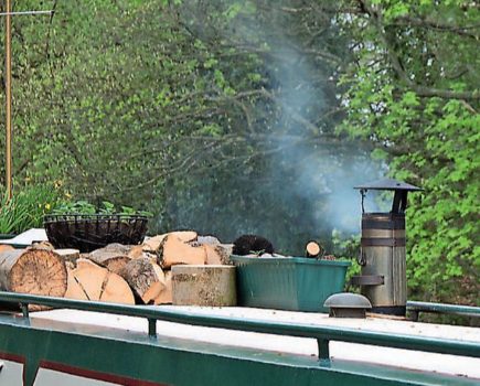 Steve Haywood: Canal life under fire