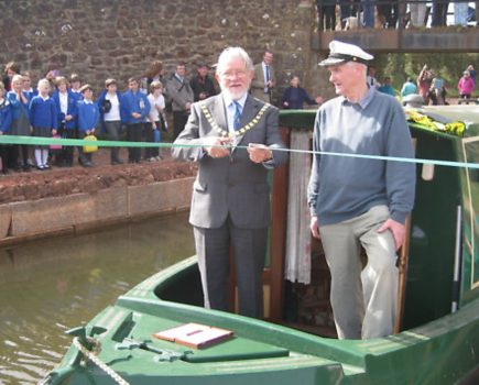 Breach repaired in time for canal’s birthday party