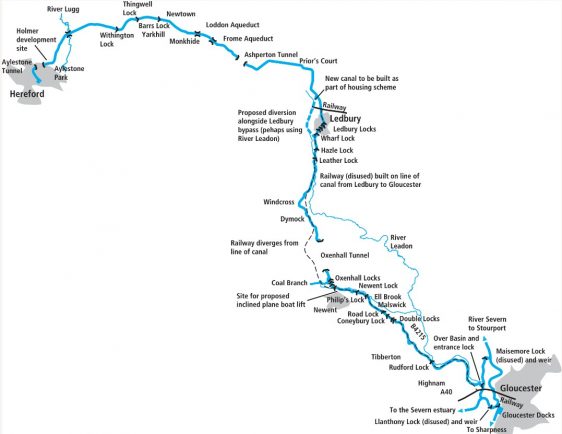 Restoring the Herefordshire & Gloucestershire Canal - Canal Boat