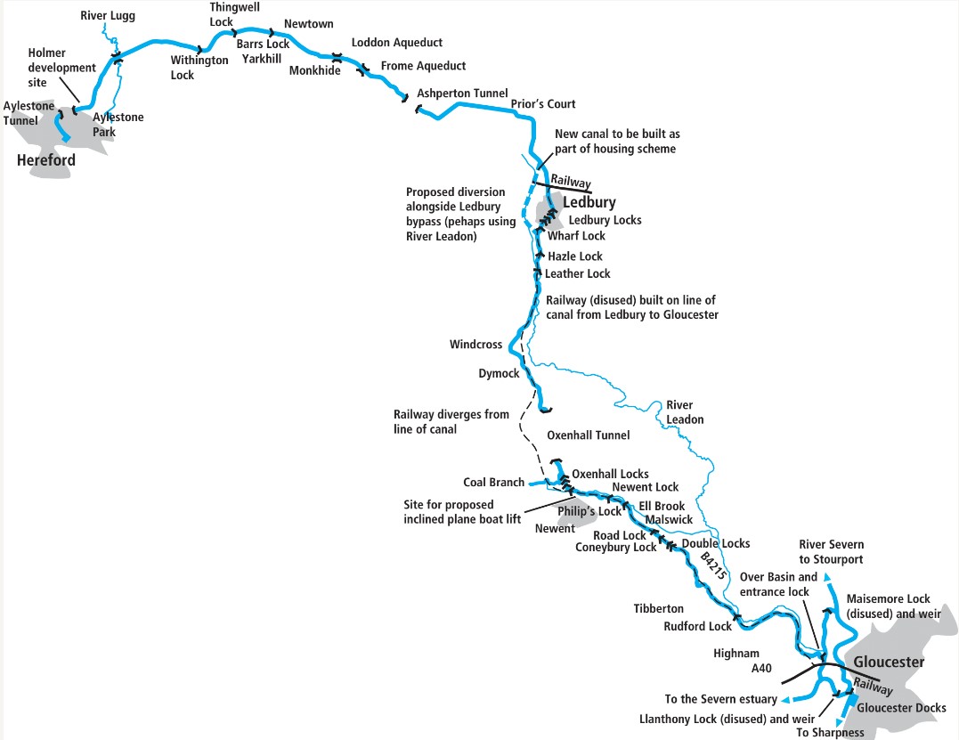 Restoring the Herefordshire & Gloucestershire Canal - Canal Boat