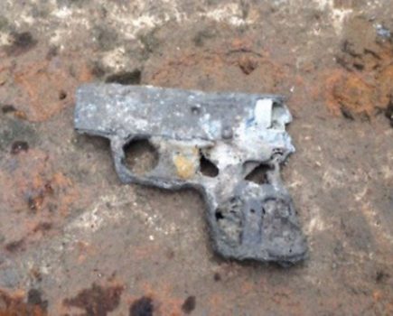 Gun found in Hampstead Road Lock