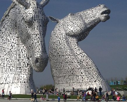 Kelpies race to World Canals Award