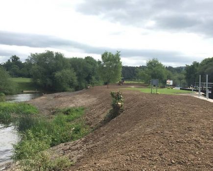 Pershore Weir restoration project set to transform island into wildlife haven