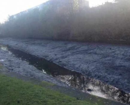 Vandals most likely cause for Wolverhampton canal being drained